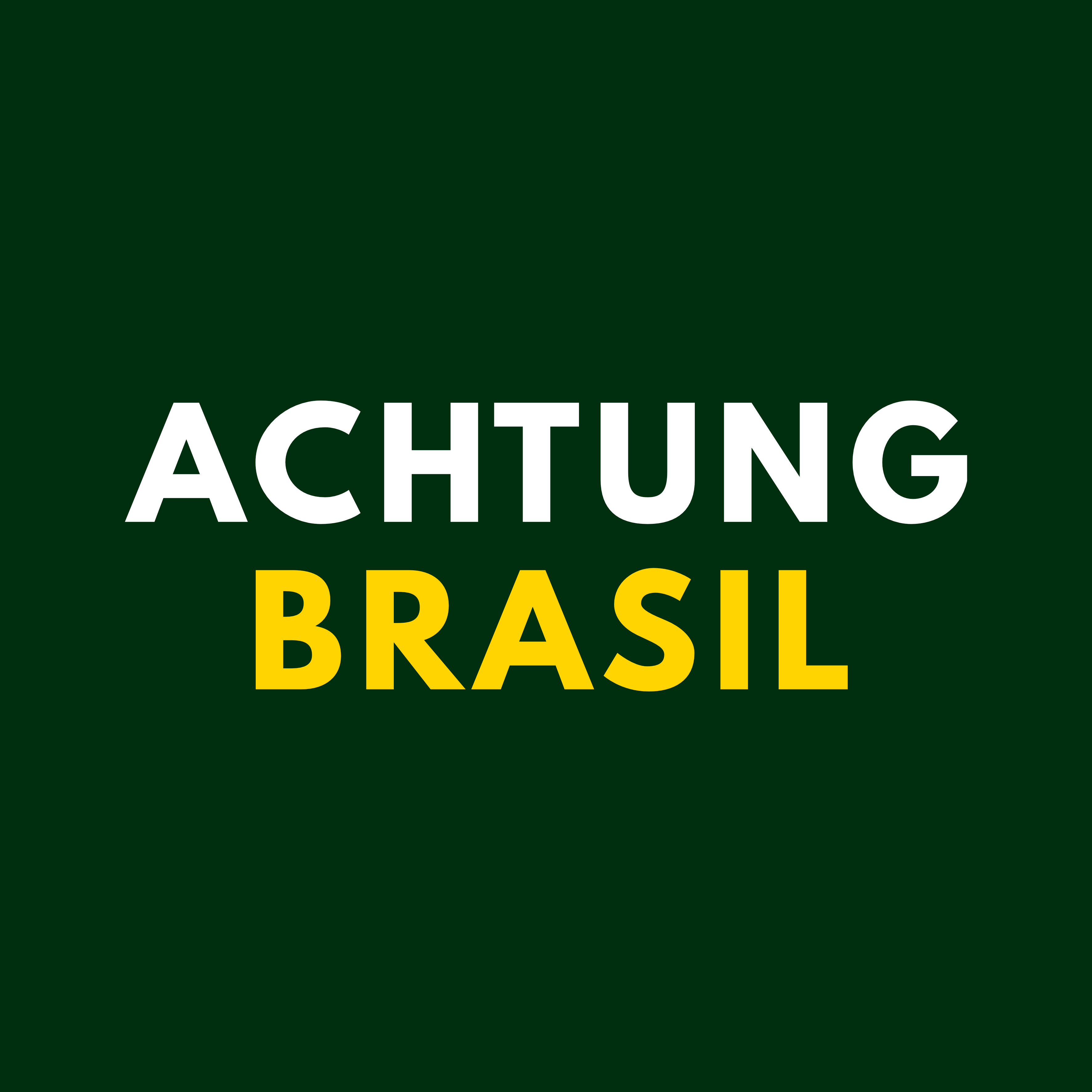 Logo Achtung Brasil